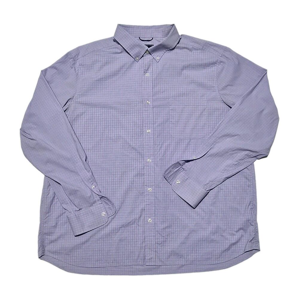 Vineyard Vines Men's XXL Blue Performance Classic Fit Long Sleeve Shirt 2XL